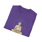 Golden Meditating Buddha T-Shirt