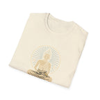 Golden Meditating Buddha T-Shirt