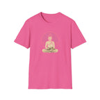 Golden Meditating Buddha T-Shirt