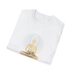 Golden Meditating Buddha T-Shirt