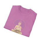 Golden Meditating Buddha T-Shirt