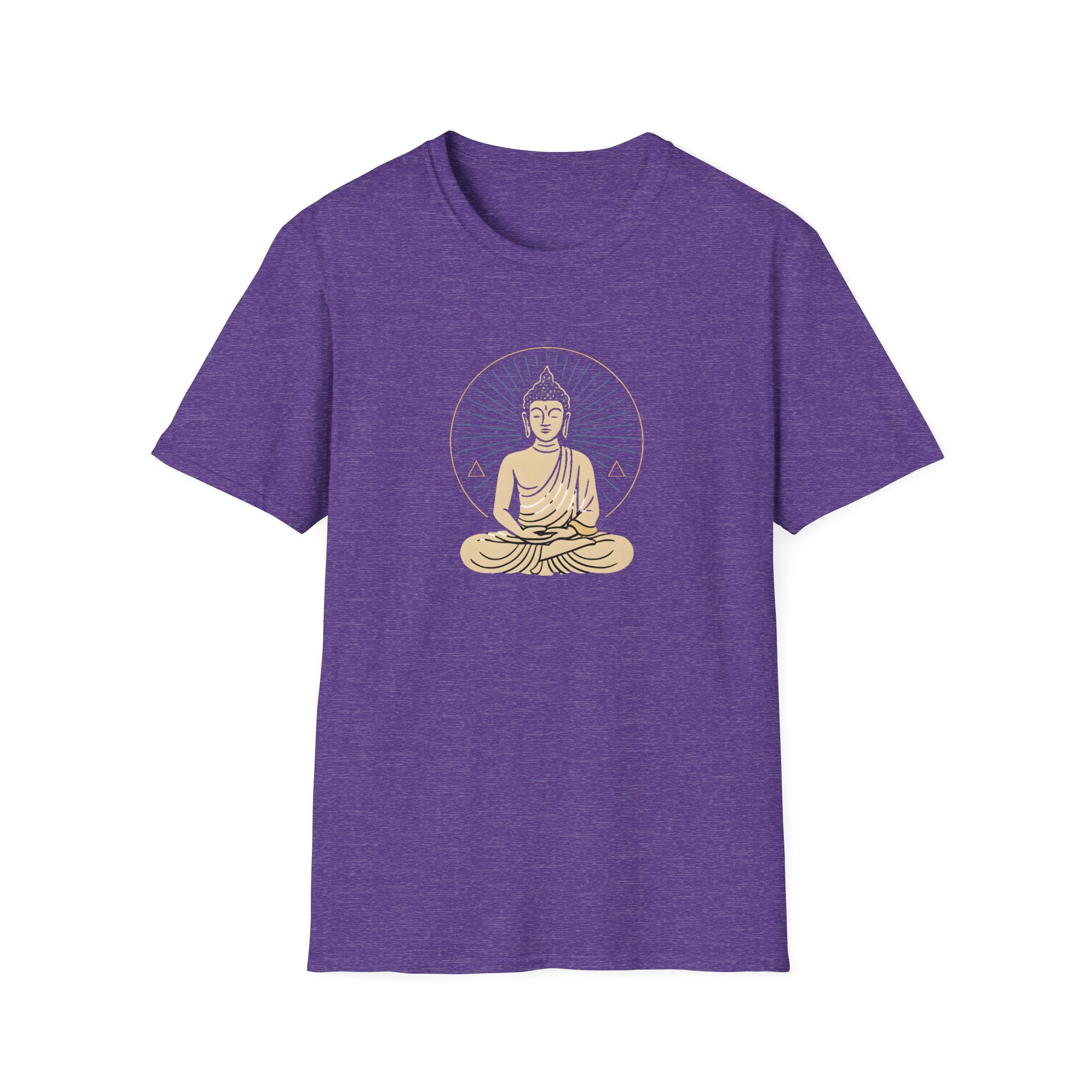 Golden Meditating Buddha T-Shirt